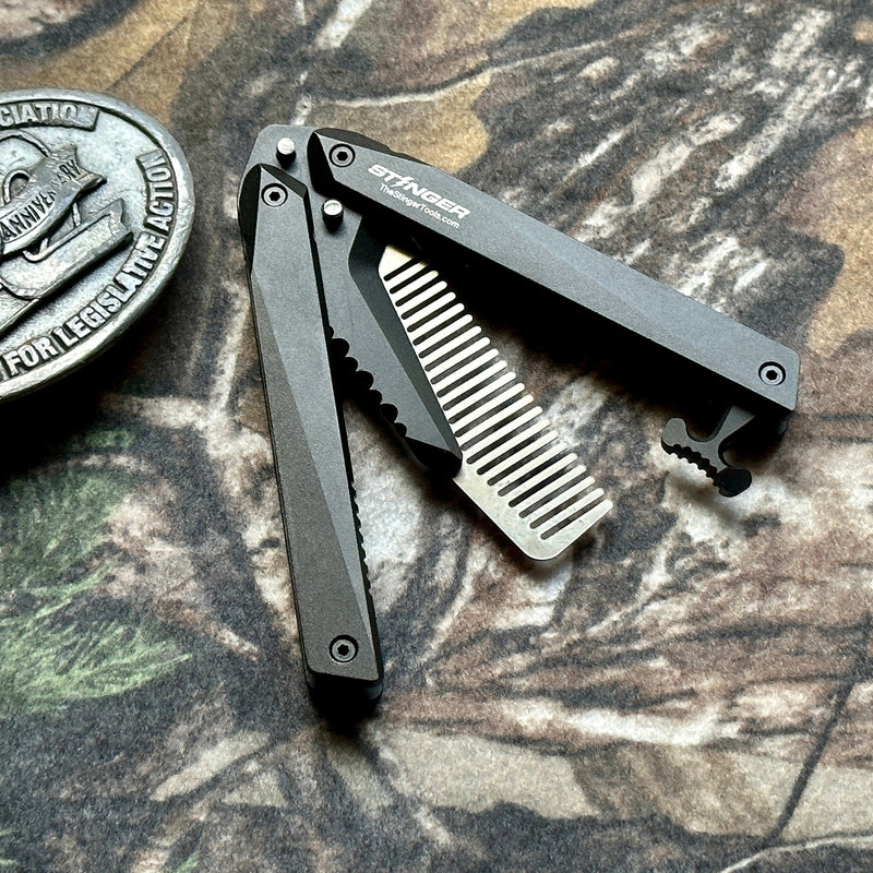 Load image into Gallery viewer, Hair And Beard Styling Comb (Butterfly Comb)
