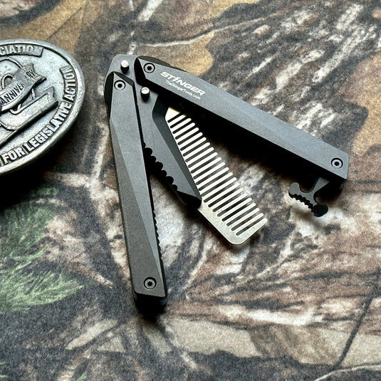 Hair And Beard Styling Comb (Butterfly Comb)