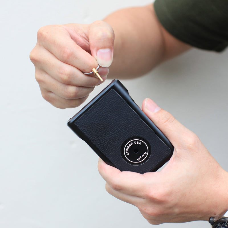 Load image into Gallery viewer, Safety Wallet With Personal Alarm (Black)
