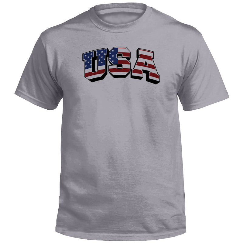 Load image into Gallery viewer, USA Flag Lettering (Front)
