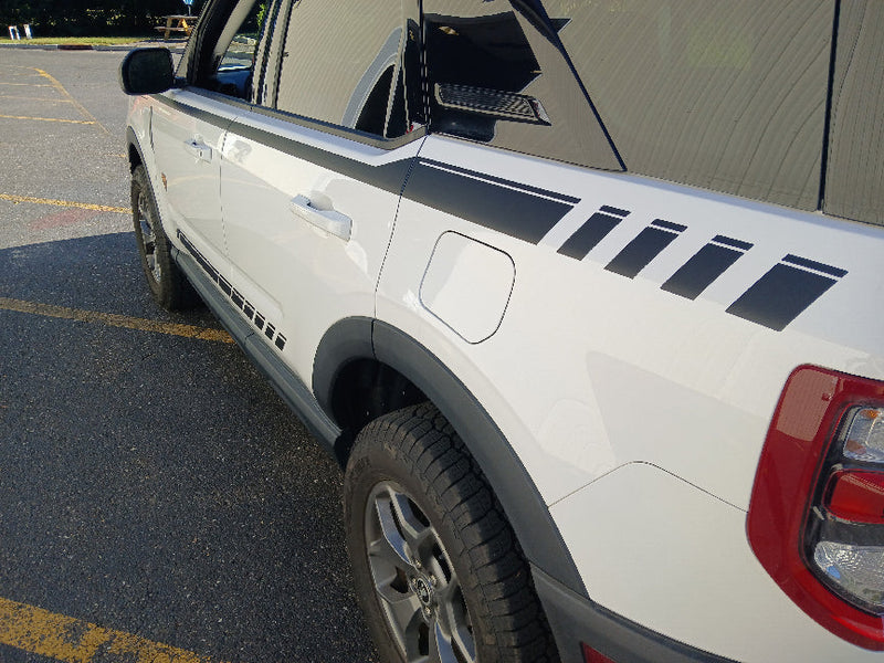 Load image into Gallery viewer, Strobe Side Stripe Decals for 2021-2025 Ford Bronco Sport (x4)
