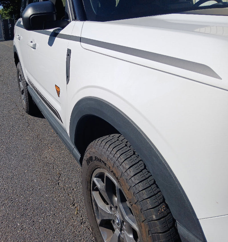 Load image into Gallery viewer, Strobe Side Stripe Decals for 2021-2025 Ford Bronco Sport (x4)
