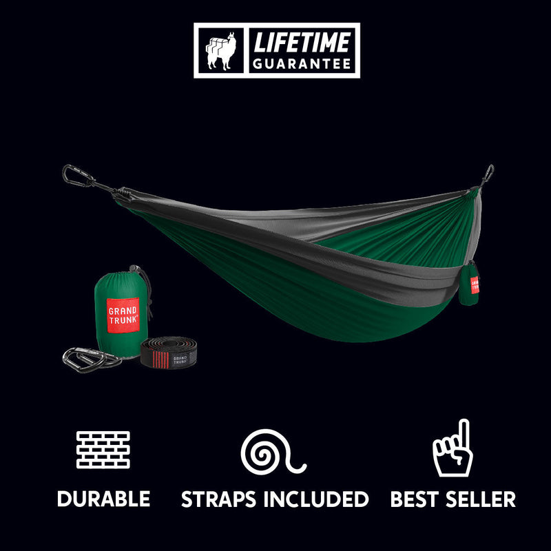 Load image into Gallery viewer, Double Deluxe Hammock w/Straps

