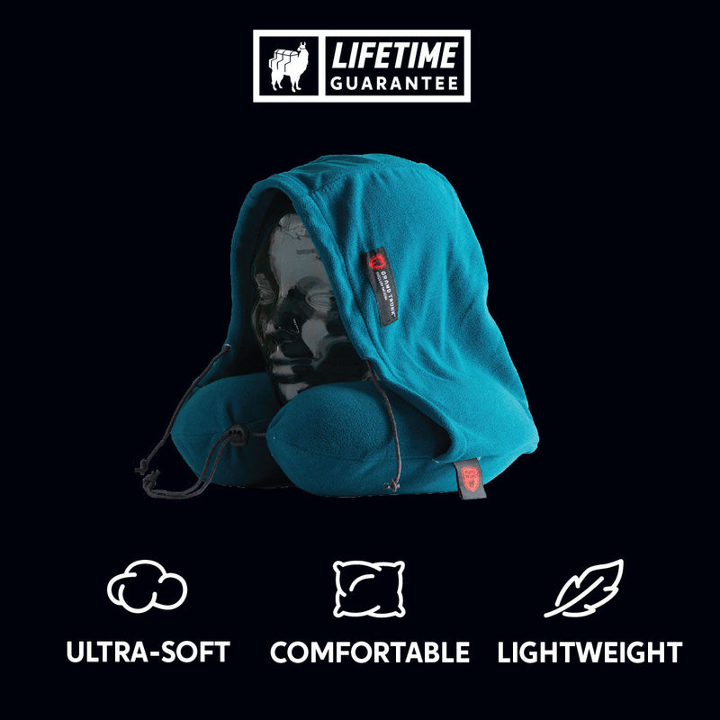 Load image into Gallery viewer, Hooded Travel Neck Pillow
