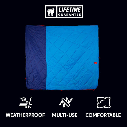 360° ThermaQuilt 3-in-1 Blanket, Sleeping Bag & Hammock Underquilt