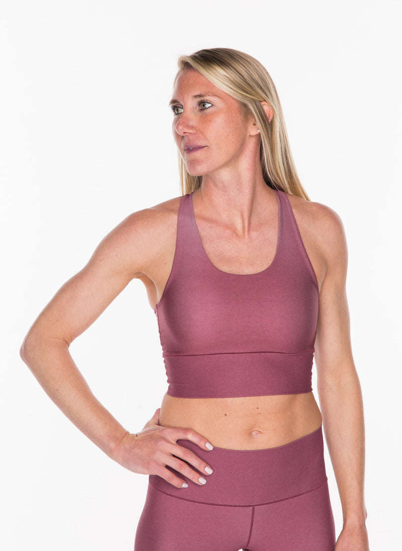 Load image into Gallery viewer, Sunset Summit Longline Sports Bra
