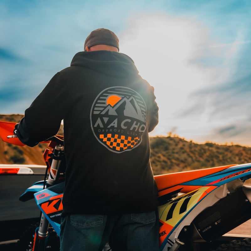 Load image into Gallery viewer, NACHO Sun Setter Zip Up Hoodie
