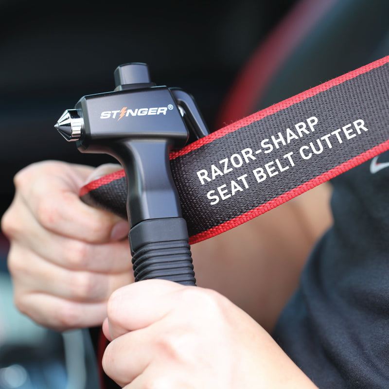 Load image into Gallery viewer, Car Escape Safety Hammer (Black)
