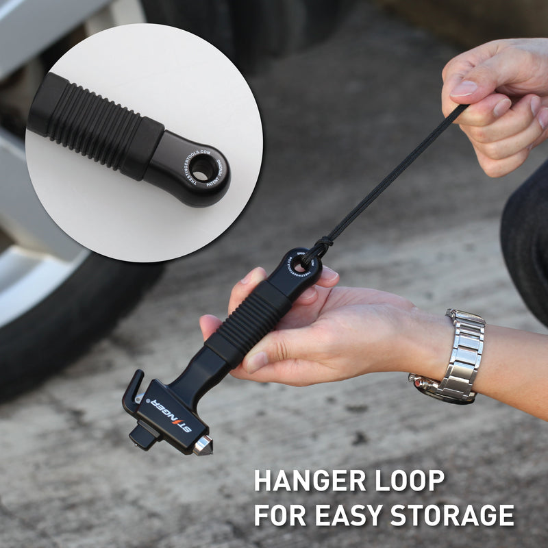 Load image into Gallery viewer, Car Escape Safety Hammer (Black)
