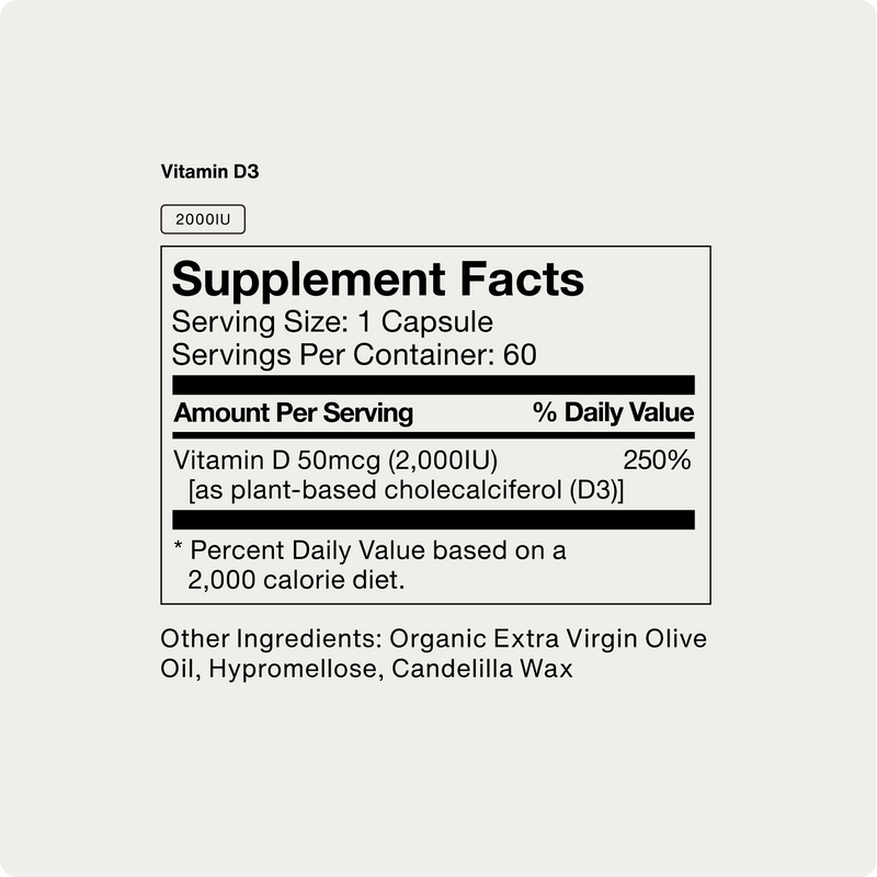 Load image into Gallery viewer, Vitamin D3 2000 IU
