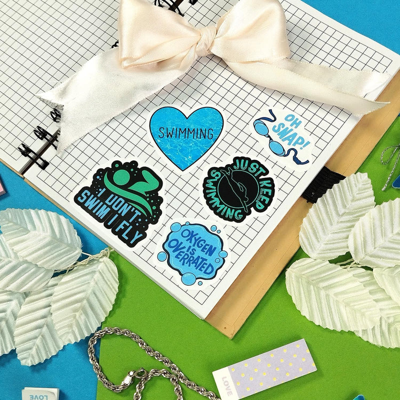 Load image into Gallery viewer, 93 Swimming Stickers Collection

