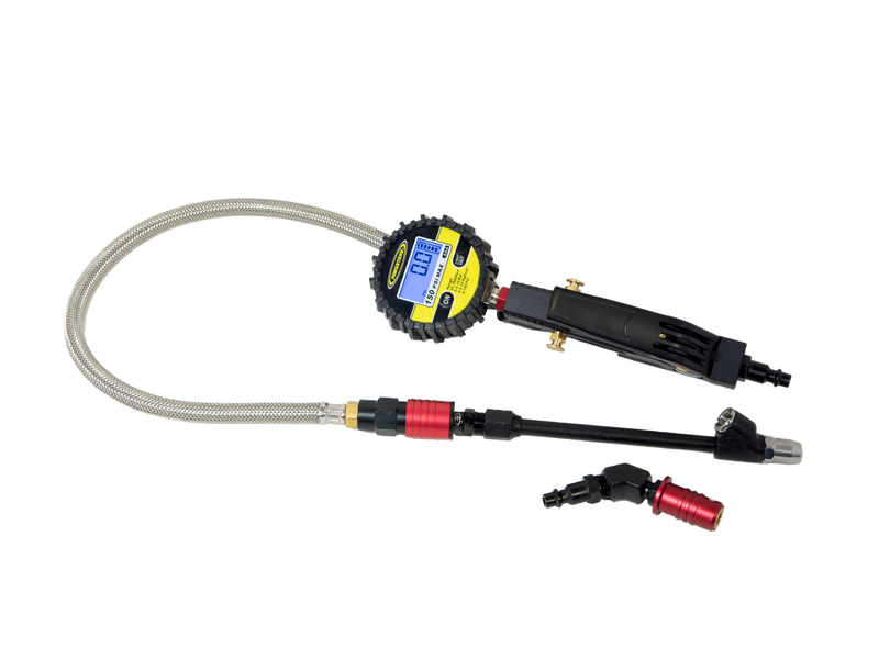 Load image into Gallery viewer, Switch Hitter Digital - Ventoso™ RED Tire Inflator with Quick-Switch Chucks
