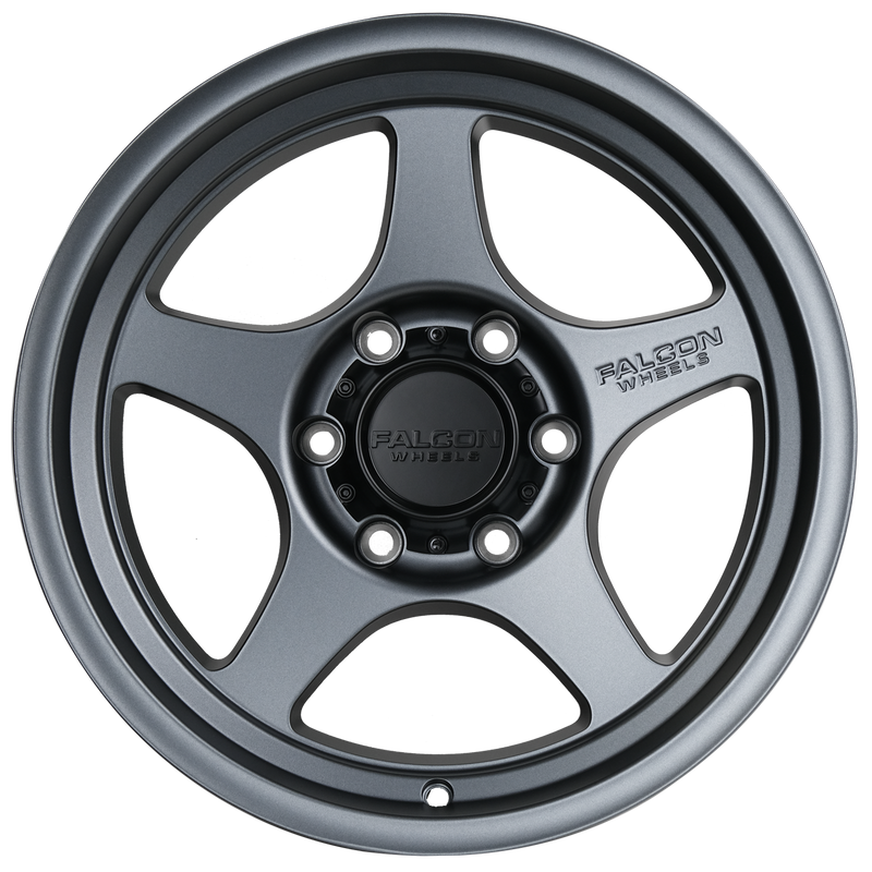 Load image into Gallery viewer, T2 - Matte Gunmetal 17x9
