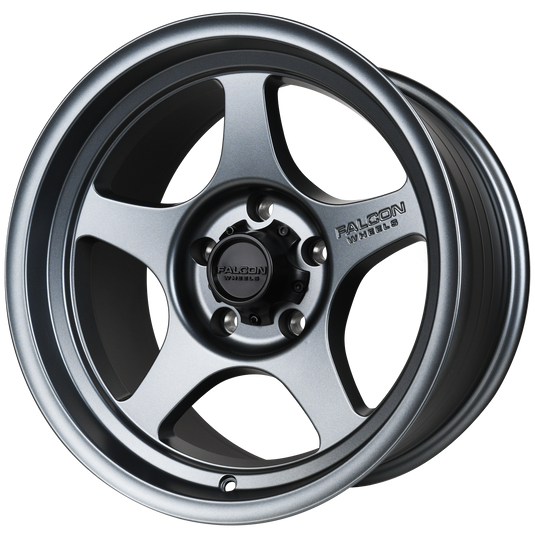 T2 - Matte Gunmetal 17x9