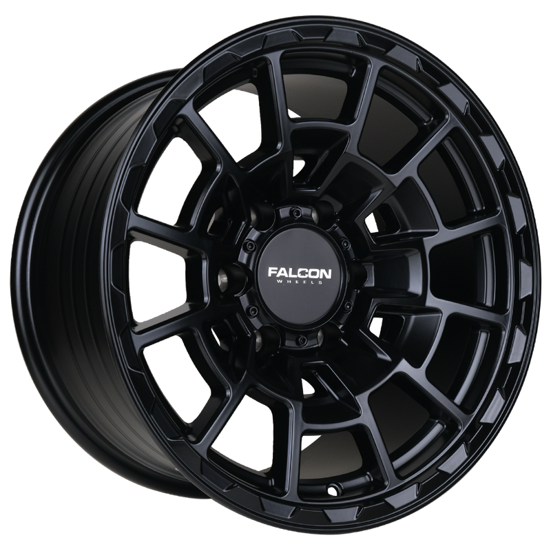 Load image into Gallery viewer, T4 Spyder - Matte Black 17x9
