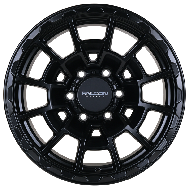 Load image into Gallery viewer, T4 Spyder - Matte Black 17x9
