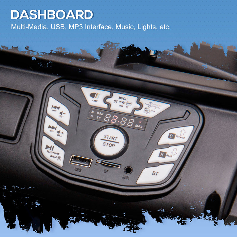 Load image into Gallery viewer, Electric Kids UTV Truck with Bluetooth Music and Dual Motors
