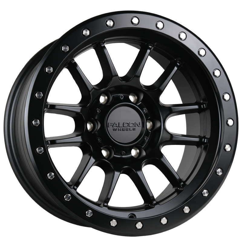 Load image into Gallery viewer, T7 - Matte Black 17x9

