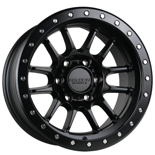 T7 - Matte Black 17x9