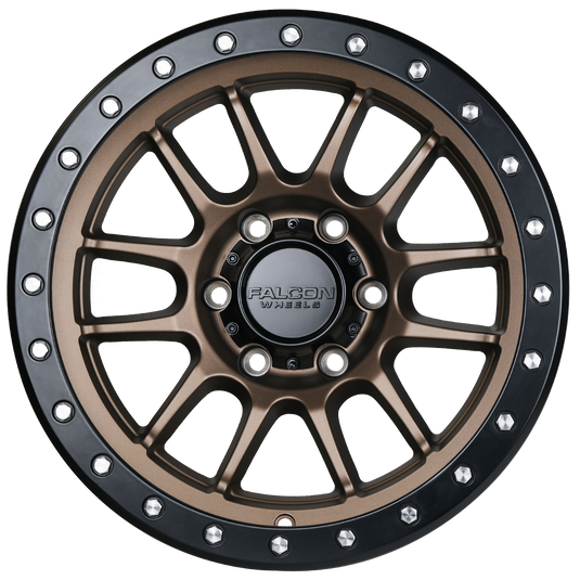 T7 - Matte Bronze 17x9