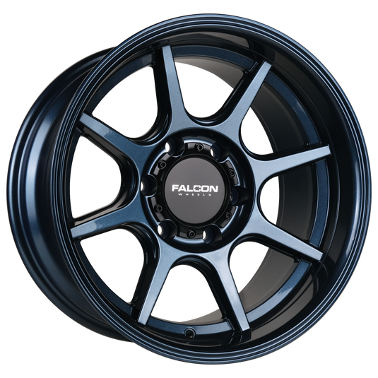 T8 "Seeker"- Battle Blue 17x9