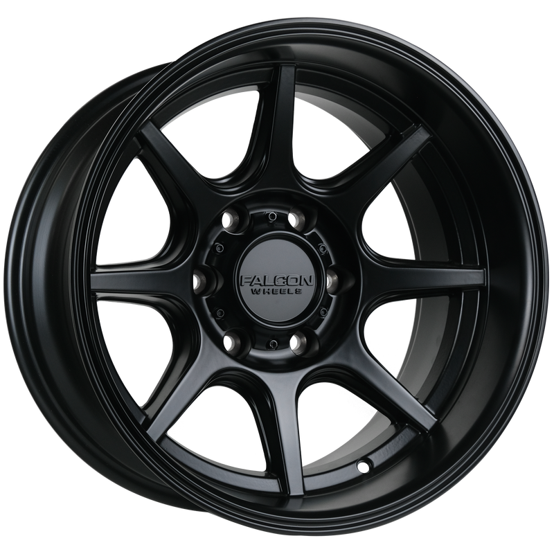 Load image into Gallery viewer, T8 "Seeker"- Matte Black 17x9
