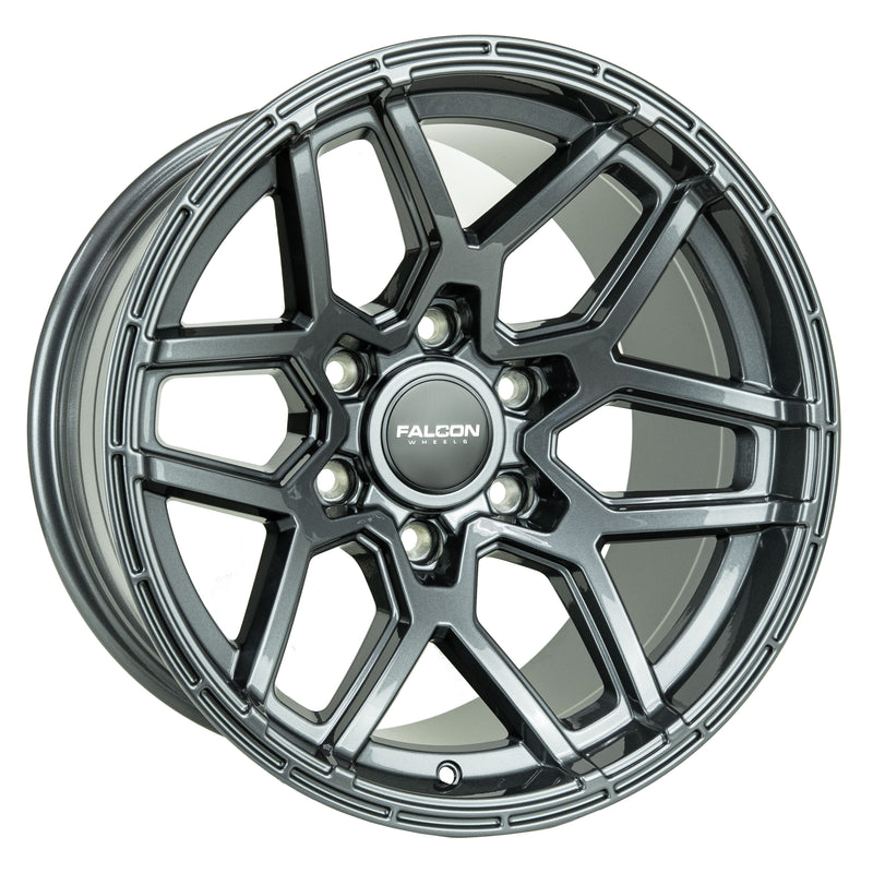 Load image into Gallery viewer, T9 Atlas -Gloss Gunmetal 17x9
