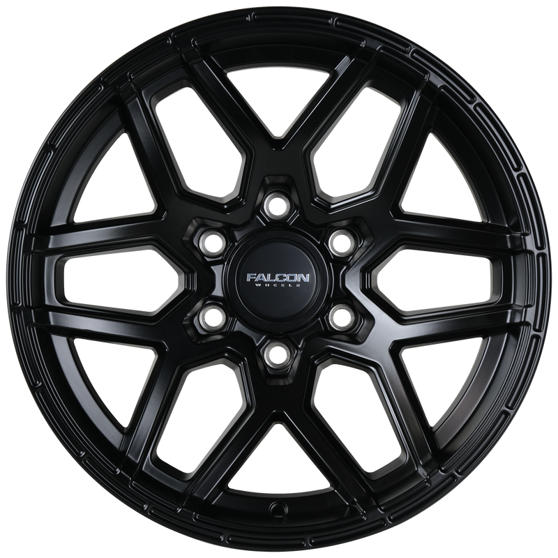 Load image into Gallery viewer, T9 Atlas - Matte Black 17x9
