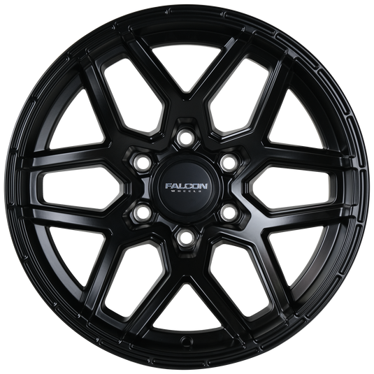 T9 Atlas - Matte Black 17x9