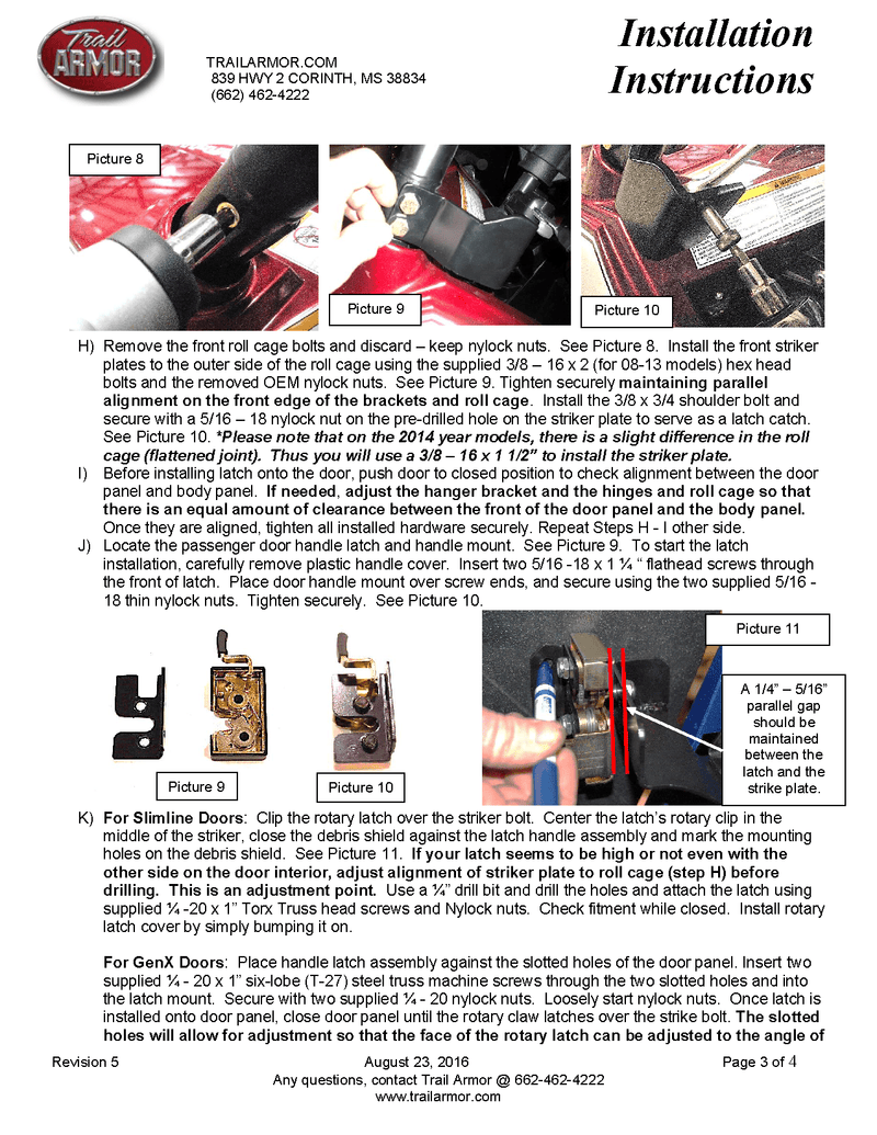 Load image into Gallery viewer, Trail Armor Slimline Doors for Polaris RZR 570 / 800 / 900
