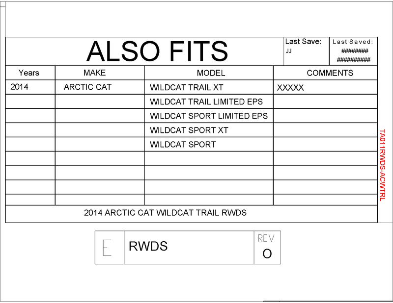 Load image into Gallery viewer, Trail Armor Wildcat Window Dust Seal for 2014-17 Wild Trail / Wild Sport Model
