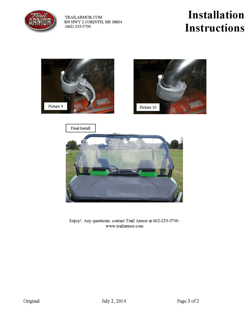 Load image into Gallery viewer, Trail Armor Wildcat Window Dust Seal for 2014-17 Wild Trail / Wild Sport Model
