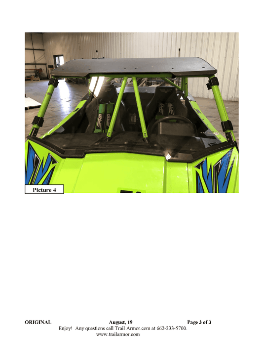 Trail Armor Windshield for 2018 Textron Wildcat-XX