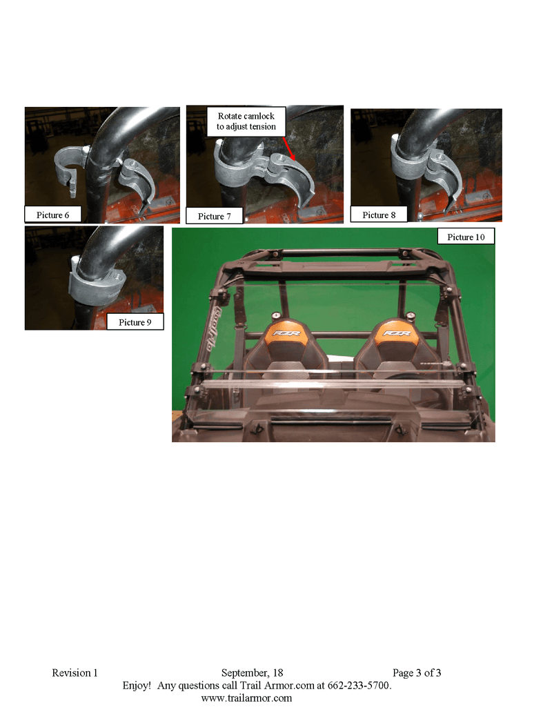 Load image into Gallery viewer, Trail Armor CoolFlo Windshield for 2014-20 RZR XP 1000 / RZR 4 900 / RZR Trail 900 / RZR Trail S 1000
