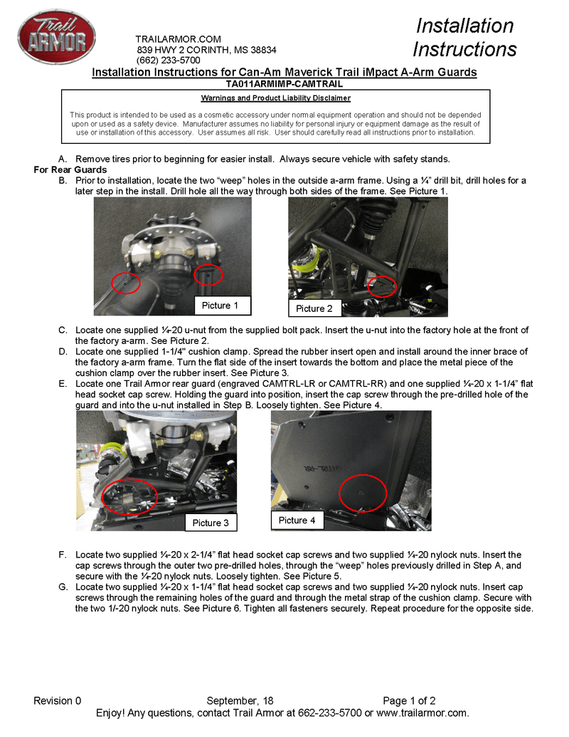 Load image into Gallery viewer, Trail Armor iMpact A-Arm Guards for 2018-23 Can-Am Maverick Trail
