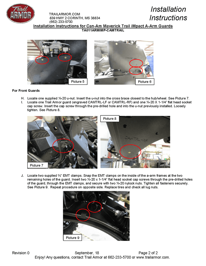 Load image into Gallery viewer, Trail Armor iMpact A-Arm Guards for 2018-23 Can-Am Maverick Trail
