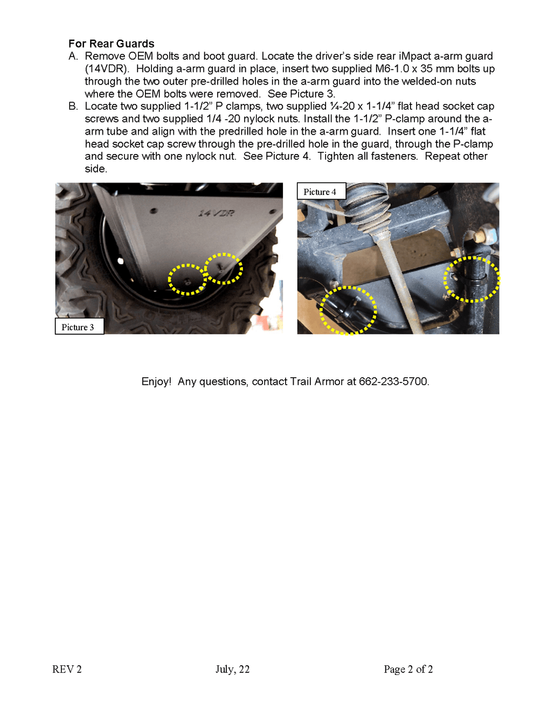 Load image into Gallery viewer, Trail Armor iMpact A-Arm CV Front and Rear Boot Guards for 2014-21 Yamaha Viking / Viking VI
