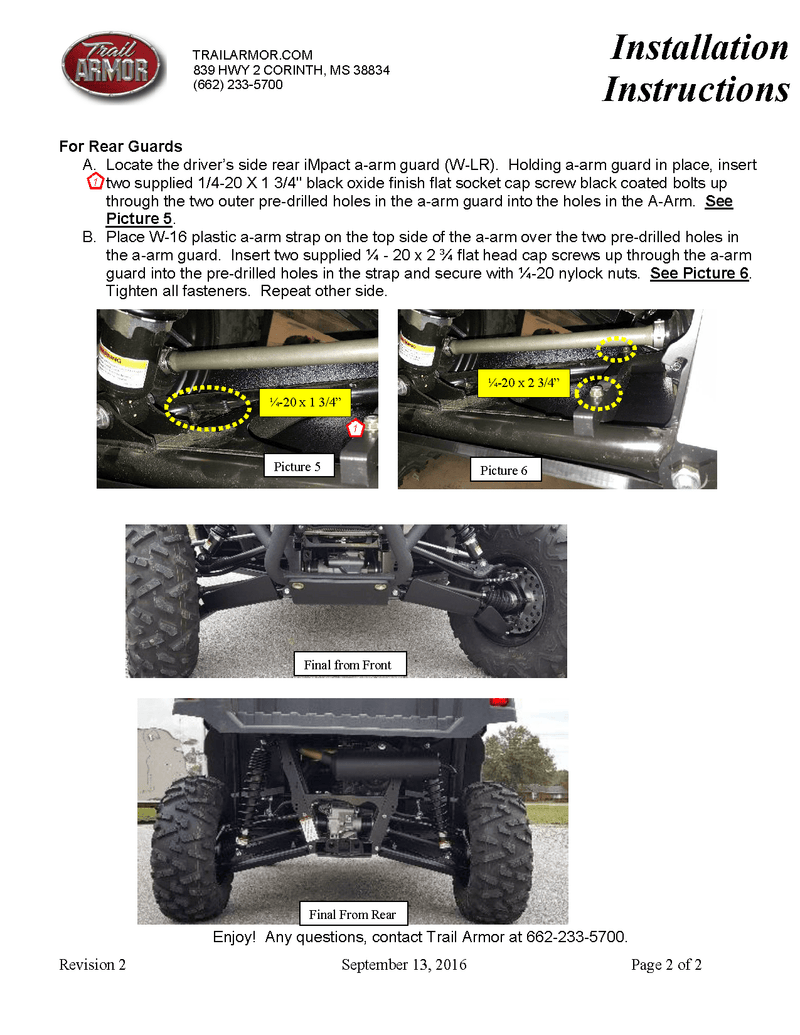 Load image into Gallery viewer, Trail Armor iMpact A-Arm CV Front and Rear Boot Guards for 2016-17 Yamaha Wolverine

