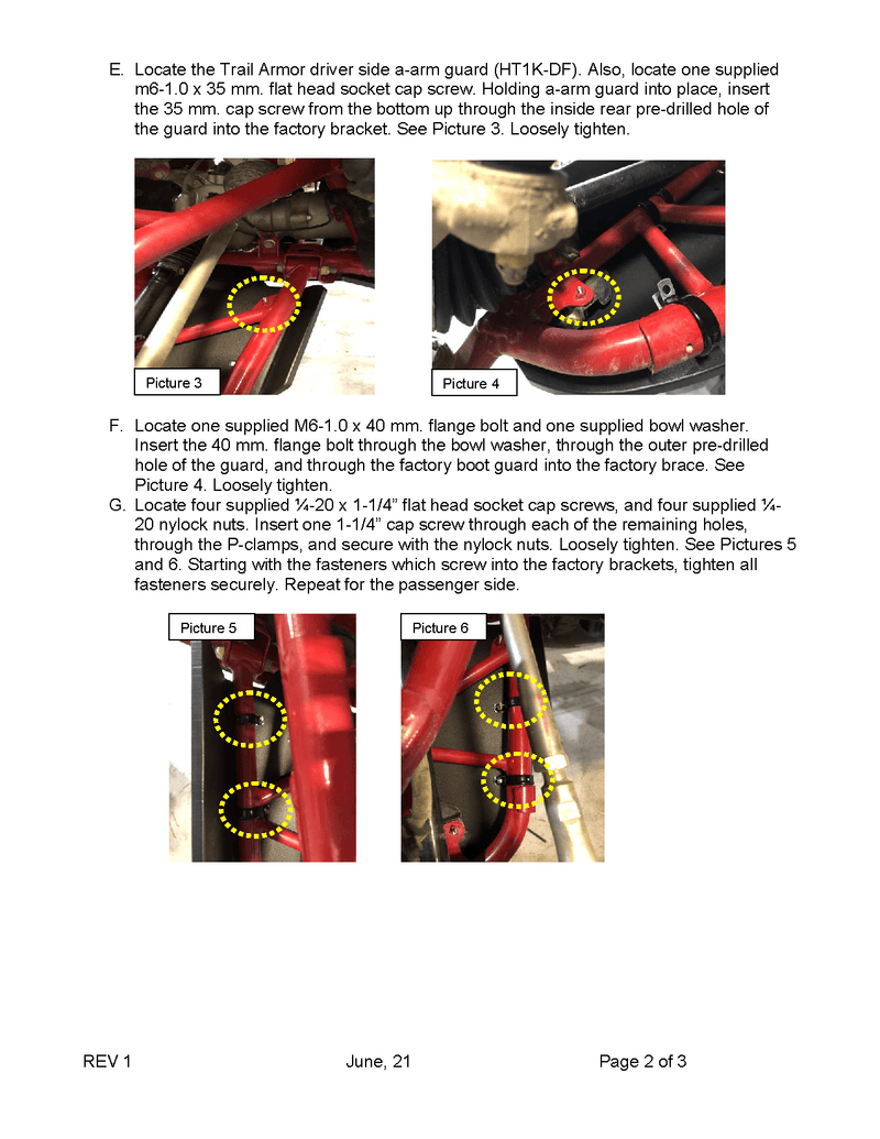 Load image into Gallery viewer, Trail Armor Front Arm Impact Guards for Honda Talon 1000X
