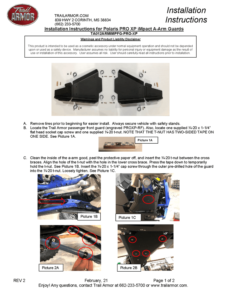 Load image into Gallery viewer, Trail Armor iMpact Front Arm Guards for 2020+ RZR Pro XP
