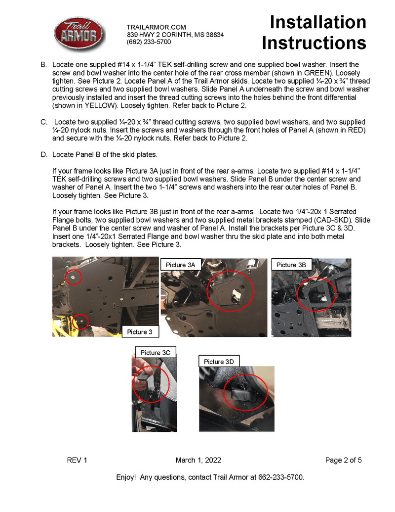 Load image into Gallery viewer, Trail Armor Skid Plate for 2016-25 Can-Am Defender HD Models
