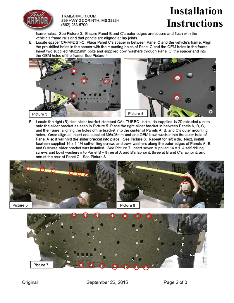 Load image into Gallery viewer, Trail Armor Full Skid Plate for 2015-18 Can-Am Maverick 1000R Max
