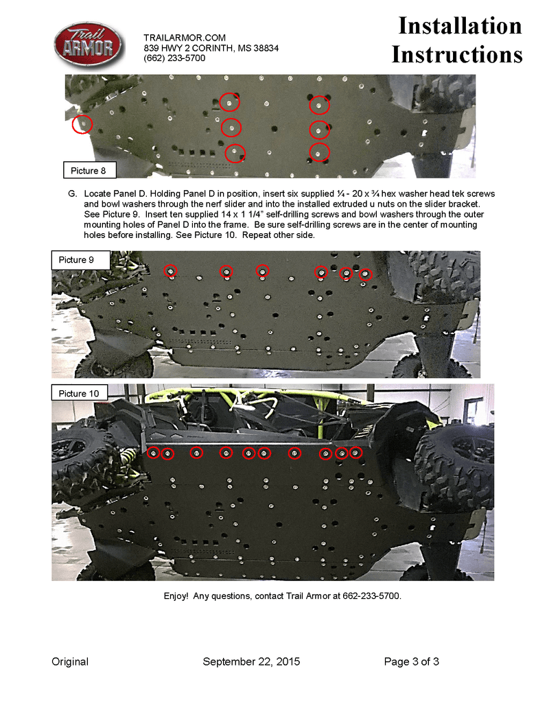 Load image into Gallery viewer, Trail Armor Full Skid Plate for 2015-18 Can-Am Maverick 1000R Max
