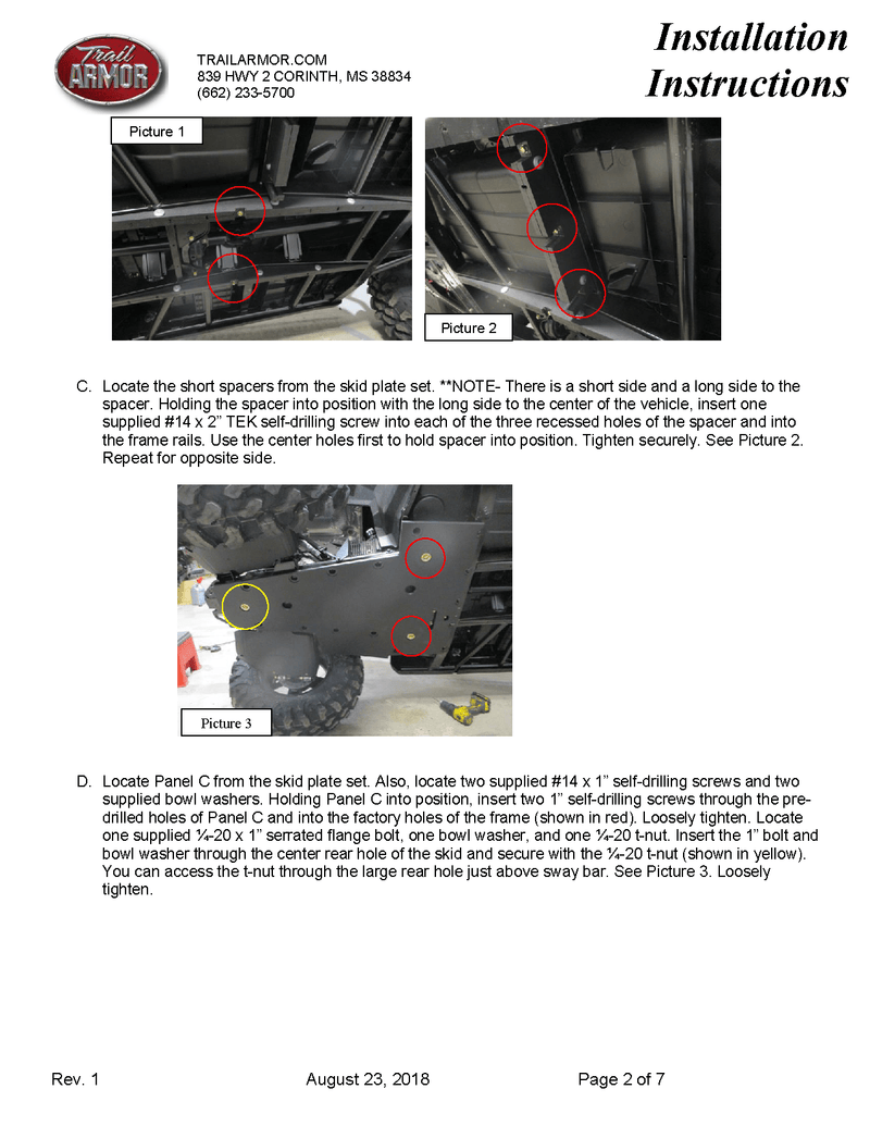Load image into Gallery viewer, Trail Armor Skid Plate for 2018-19 Can-Am Maverick Trail / Sport
