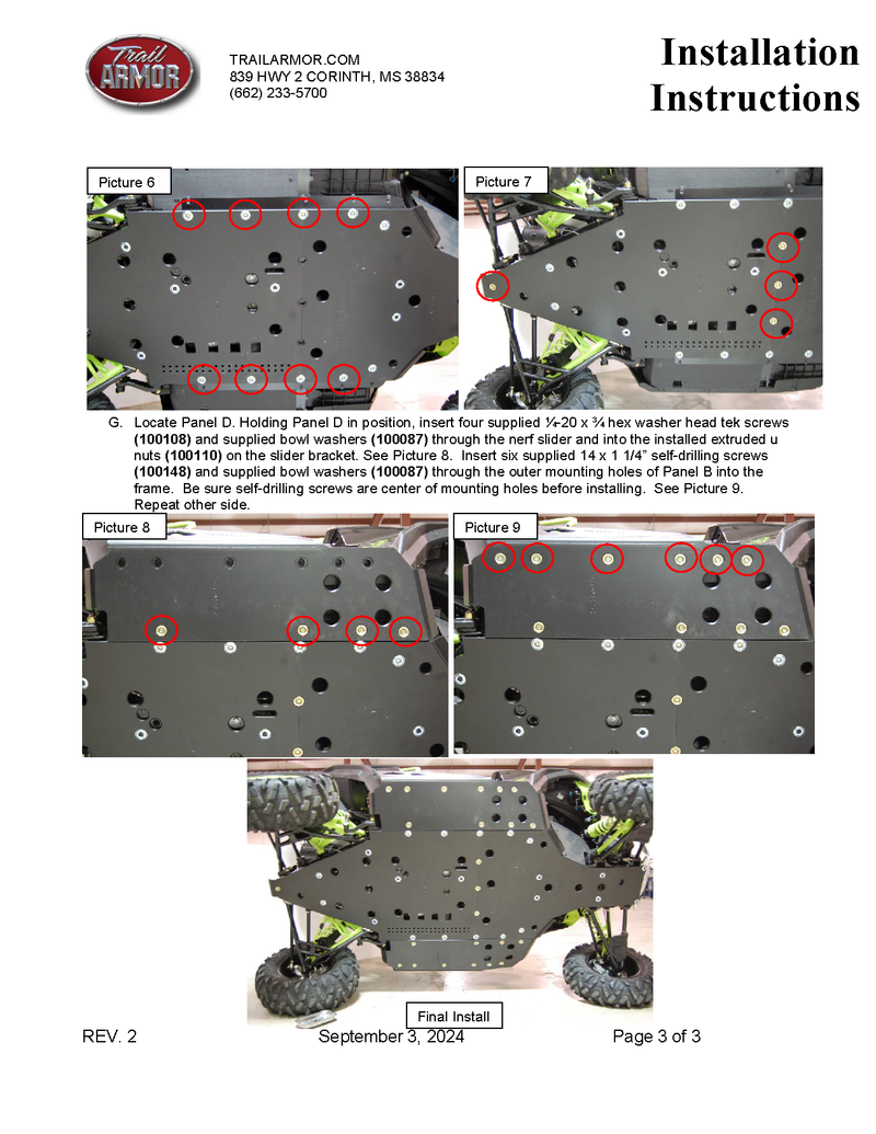 Load image into Gallery viewer, Trail Armor Can Am Maverick X DS Turbo (2015 - 2016), Can Am Maverick X RS Turbo (2016), Can Am Maverick Turbo (2016 - 2017) and Can Am Maverick X DS (non turbo 2015-2016) Full Skids with Slider Nerfs
