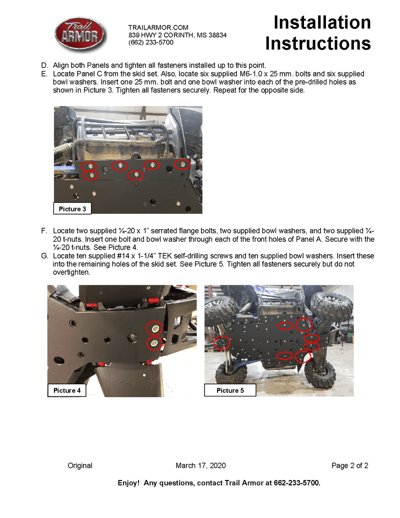 Load image into Gallery viewer, Trail Armor Full Skid Plate for 2019+ Honda Talon X / R

