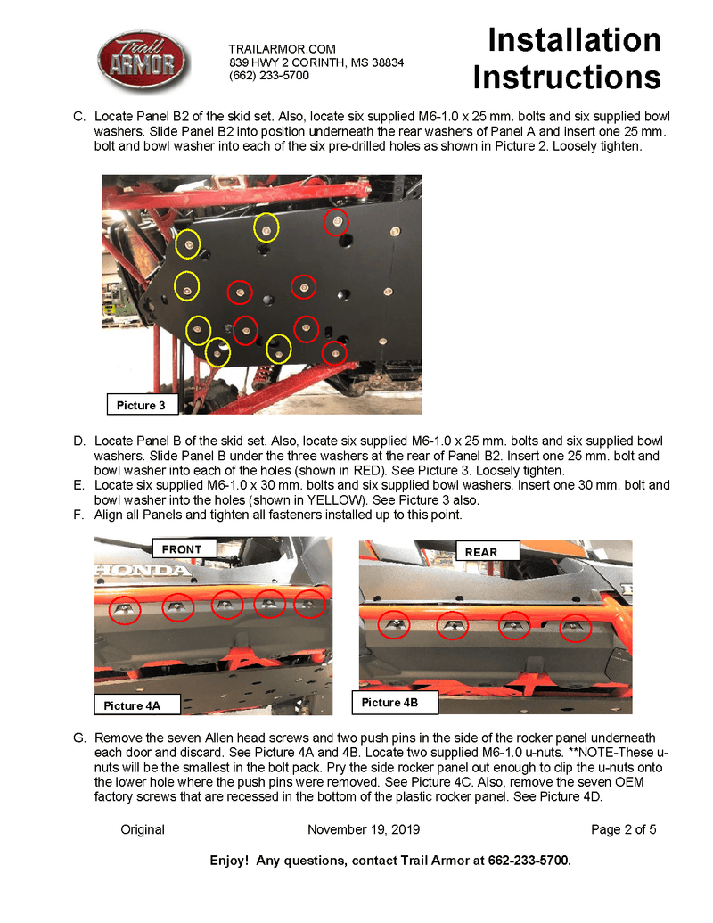 Load image into Gallery viewer, Trail Armor Full Skid Plate for Honda Talon 1000X-4
