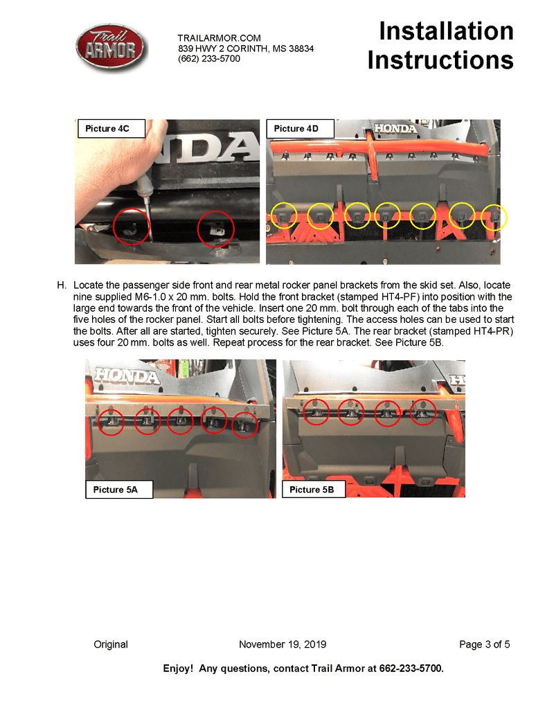 Load image into Gallery viewer, Trail Armor Full Skid Plate for Honda Talon 1000X-4
