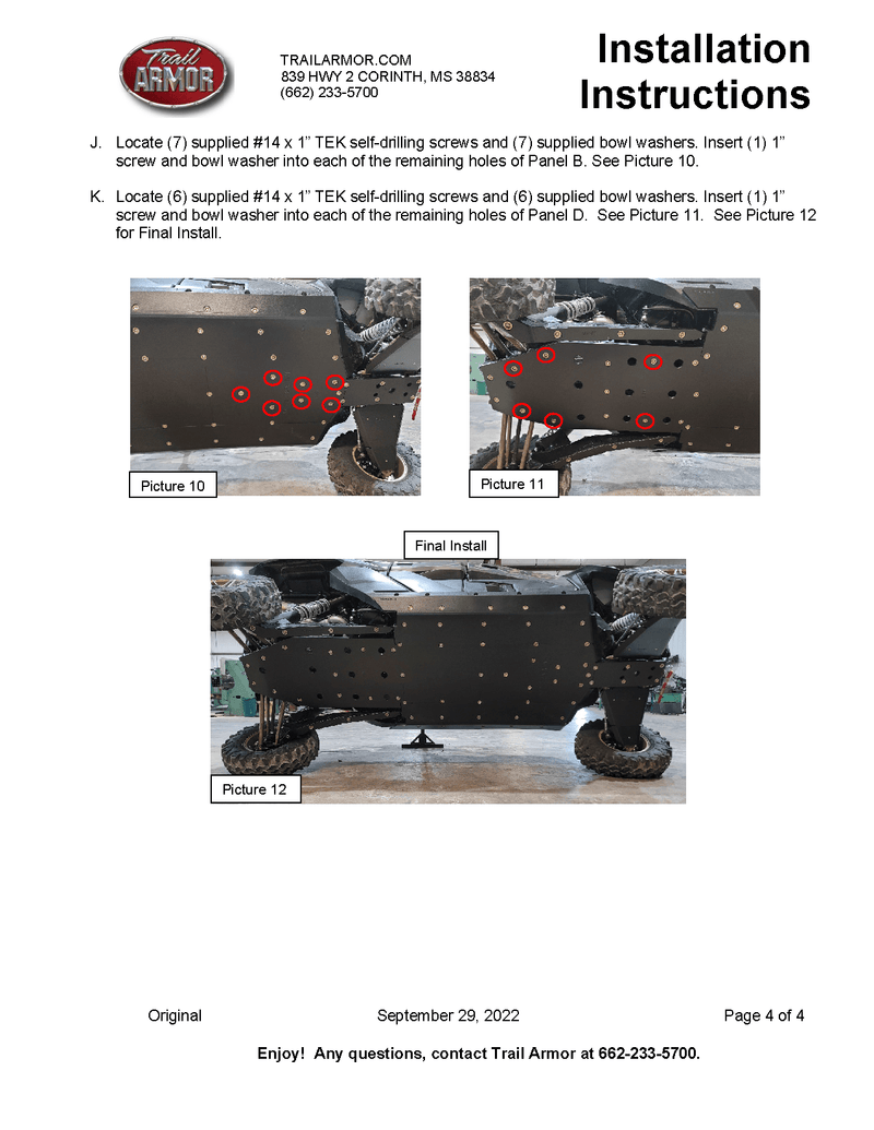 Load image into Gallery viewer, Trail Armor Full Skid Plate for Kawasaki KRX 4 1000
