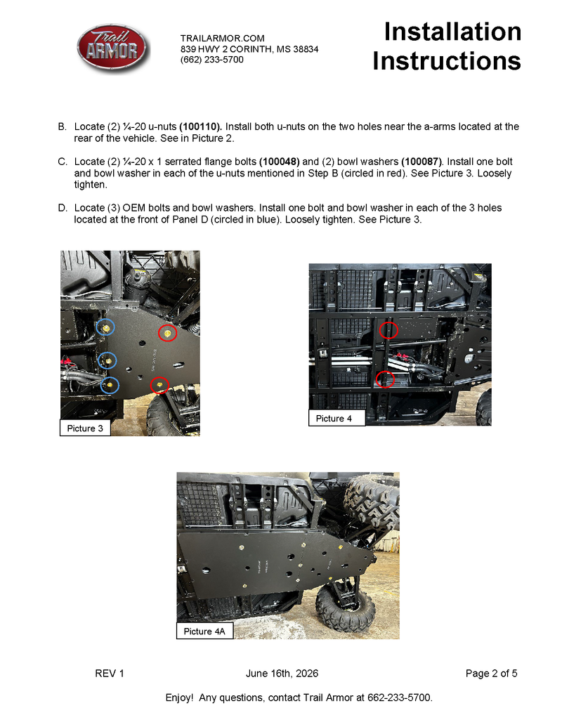 Load image into Gallery viewer, Trail Armor Polaris Ranger 1000 Crew Full Skids 2021 - 2026
